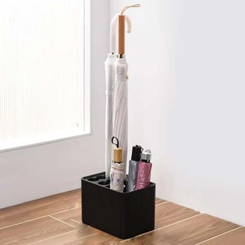 Rangement pour parapluies intérieur et support métallique gain de place