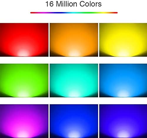 12V AC/DC 4W LED Color-Changing RGB+CCT 25º Smart MR16 Spot Light Bulb (4-Pack), 1246RGB+CCTx4