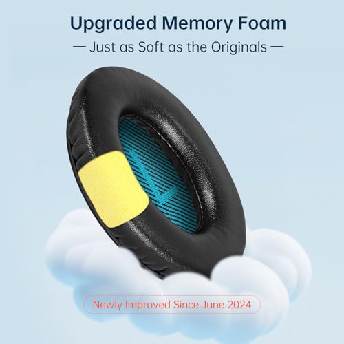 image for Aurivor Replacement Ear-Pads for Bose QuietComfort QC 35 (ii) 25 15 2 