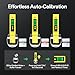 VIVOSUN Digital pH Meter, 0.01pH High Accuracy Pen Type pH Tester for Hydroponics, Household Drinking, Pool and Aquarium, Yellow, UL Certified