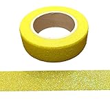 Syntego Lemon Yellow Glitter...