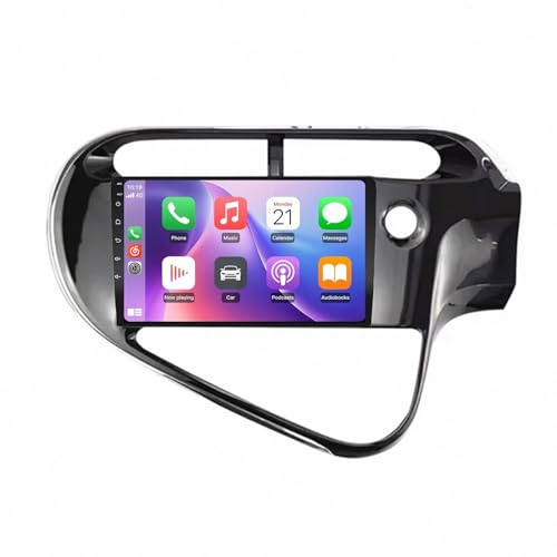 Radio coche 2 DIN con Android Auto para Toyota Aqua, viajes conectados con Carplay