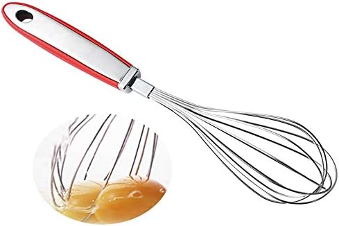 Whisks 1PC Egg Beaters Stainless Steel Mixer Cream Foamer Blender Whisk Tools Manual With Non-slip Handle Kitchen
