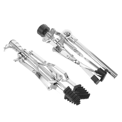 VICASKY Dumb Drum Rack Adjustable Drum Bracket Drum Stand with Drumstick Holder Metal Dumb Bracket Portable Snare Drum Support Dumb Drum Holder Snare Drum Practice Rack Snare Drum Rack
