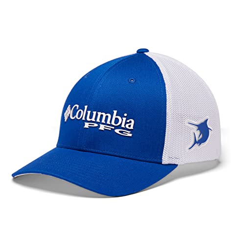 Image of Columbia Unisex Adult PFG Logo Mesh Ball Cap