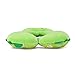 Infant Travel Pillow - Baby Car Seat Head, Neck & Chin Support - Ergonomic U-Shape Design to Relieve Neck Fatigue and Care Your Baby's Cervical Spine - for 6 Months to 2 Years (Green Frog)