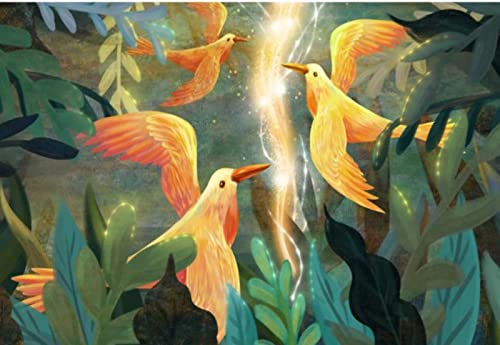 Peinture diamant 5D oiseau mosaïque strass point de croix décoration maison 30x40