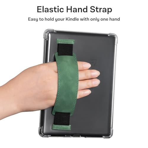 Image of iDLEHANDS 7 inch Clear Case,not for iPad(A260722) | Ultra Slim Lightweight Soft Transparent TPU Cover, Built-in Hand Strap