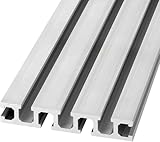 Woodpeckers Super Track, 48 Inch, 7-in-1 Aluminum T-Track, USA Made, Universal Multi T Track for Woodworking, Fixtures, Hex Nuts, Hex Bolts - SPT-48