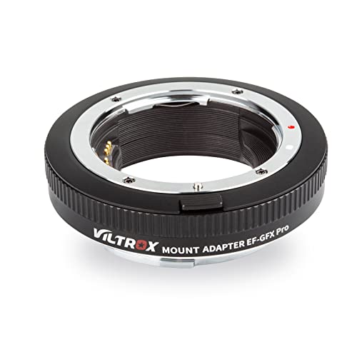 GFX-Mount Lens Adapter EF-GFX Pro Auto-Focus Lens Converter Compatible for Canon EF/EF-S Series Lens to Fuji G-Mount Medium Format Camera GFX 100 100S 50S 50SII 50R