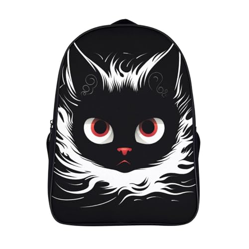 Mochila pequeña de gato preescolar que no se cae gracias a su correa de pecho