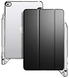 iPad Mini 5 Case, Poetic Smart Cover with Apple Pencil Holder, Flexible Soft Clear TPU Back, Slim Fit Trifold Stand Folio Front, Lumos X Series, for iPad Mini 5 7.9