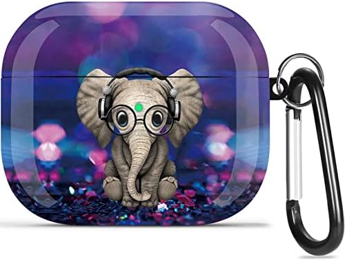 OTOPO Airpods 3rd Generation Case, Cute Airpods 3 Case Cover Printed Protective Hard Skin Women Girl with Keychain for Apple Airpods 3rd Gen Case - Cactus