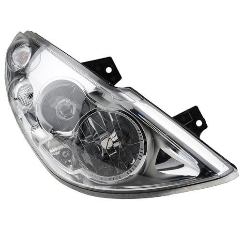 Johns Faros delanteros delanteros H7/H1 para Renault Master III JV, lado del pasajero, con intermitentes, homologado tipo E, año de fabricación 02/10-07/19