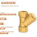 GASHER 1PCS Brass 1