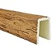 Heritage Timber Salvaged Timber Faux Wood Beam, 3-Sided (U-Beam), 3 1/2