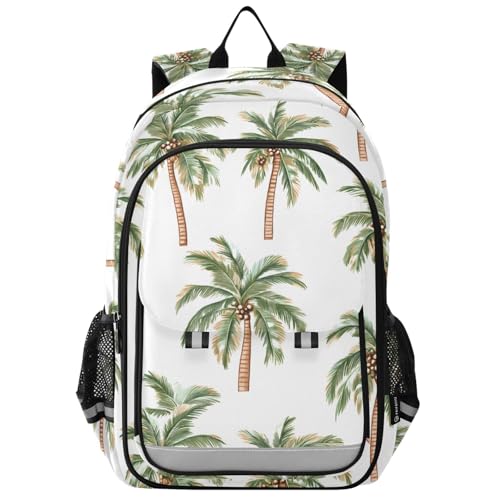 Sac à dos cocotiers pour enfants et scolaires - Cartable de voyage Mnsruu