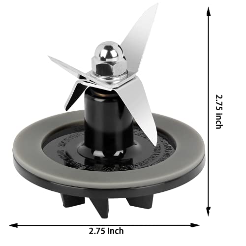 Replacement Parts Blender Blade Assembly With 3 Pieces Blender Gaskets，Fit For Cuisinart Cbt-500, Sb5600, Cb600 #TOP1
