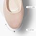 Shupua Flats for Women Round Toe Flat Shoes Dressy Black Ballet Flats Comfortable Womens Dress Shoes Ballerina Flats for Work(Nude Pink.us5)