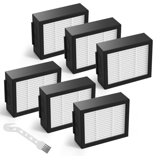Lacvik 6-Pack HEPA Filters for Roomba Combo j9+ j7+ 10 Max