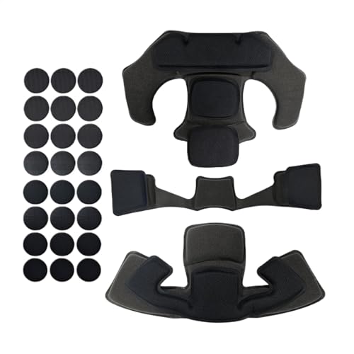 Acolchado para casco con absorción de impactos y almohadilla aislante suave