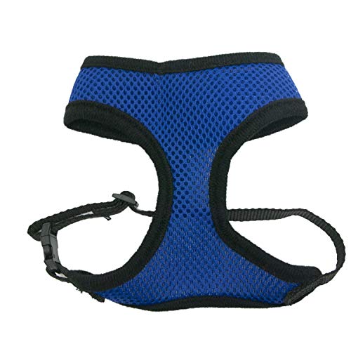 Image of Four Paws Comfort Control Dog Harness Blue Small