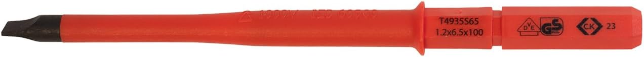 VDE / 1000V Slim Interchangeable Blade Slotted 6.5 x 100 mm