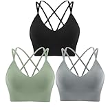 sport bh push up test Komfortables Design: Der Sport BH bietet einen V-Ausschnitt und ein Cross Back Design für maximale Bewegungsfreiheit und Komfort während des Trainings.