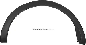 Rear Driver Side Wheel Fender Flare Molding with Clips