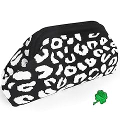 Black-white Leopard Print