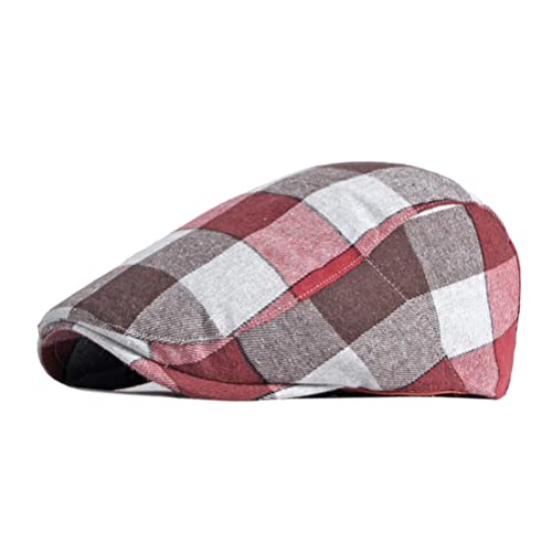 Unisex Newsboy Hats Flat Ivy Gatsby Cabbie Driving Berets Hat Golf Cap Flat Cotton Hat Thin Baseball Cap