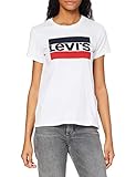 The Perfect Tee Levi\'s Damen The Perfect Tee T-Shirt, Sportswear Logo White, S