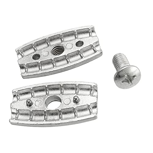 MERIGLARE 2 Peças de Braçadeiras de Cabo de aço Universal Fácil de Usar Equipamento Durável de aço I