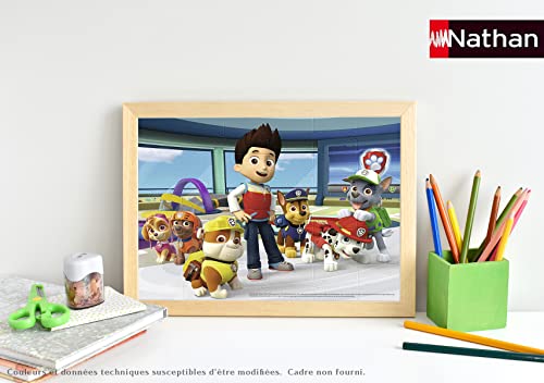Nathan - Puzzle enfants - 30 pièces - La Pat'Patrouille réunie - Fille ou garçon dès 4 ans - Puzzle de qualité supérieure - Carton épais et résistant - Action & Aventure - 86354