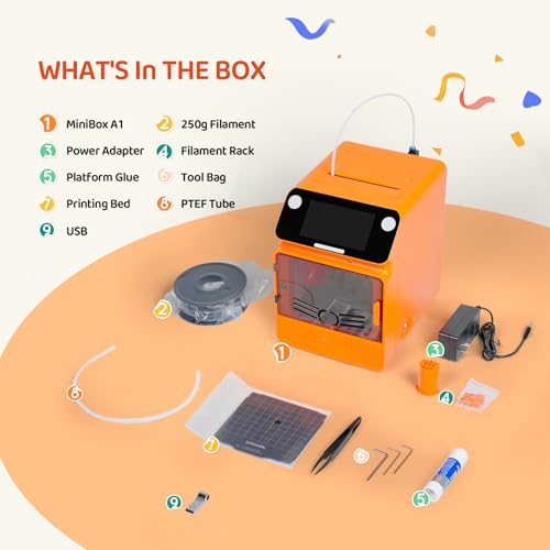 3D Printer for Kids, Safe for Children, Toy 3D Printer, STEM Learning Mate, Wi-Fi & App Control, Weekly Update Toy Library, Touch Screen, Mini Size, Easy Setting/One Click to Print - Image 8