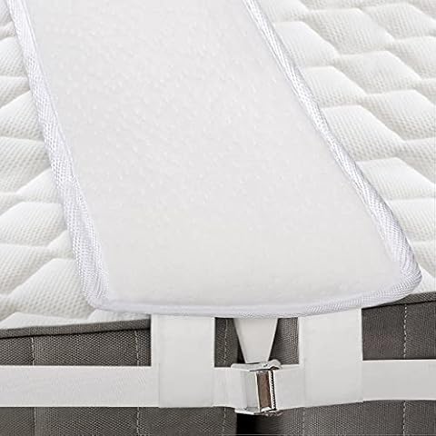 SAYGOGO Bed Bridge Twin to King Converter Kit, Upgrade 11.8inch W Memory Bed Gap Filler, Adjustable Bed Bridge Mattress Connector Strap for Bed, Storage Bag Included, for Guests Stayovers Cover