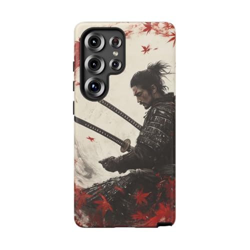 Coque Samouraï pour Galaxy S25 Ultra étui japonais mat et antichoc