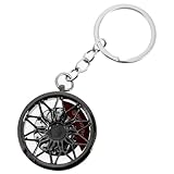 Porte clé de qualité, belles finitions. Anneau pour clés en acier chromé.. Accessoire pour voiture de course, tuning, style racing. Pour les passionnés de course automobile et d'équipements sport..