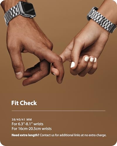 Image of Fullmosa Metal Band with Case for Apple Watch 41 /40 /38mm