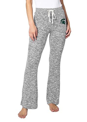 Pantalones deportivos flare gris para relajarse en casa o salir a caminar con estilo comodo