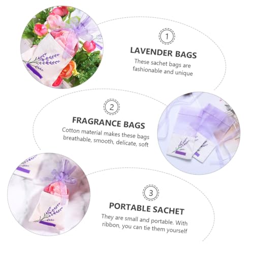 Bolsitas de Lavanda Healifty Sachet 15 unidades miniatura 7