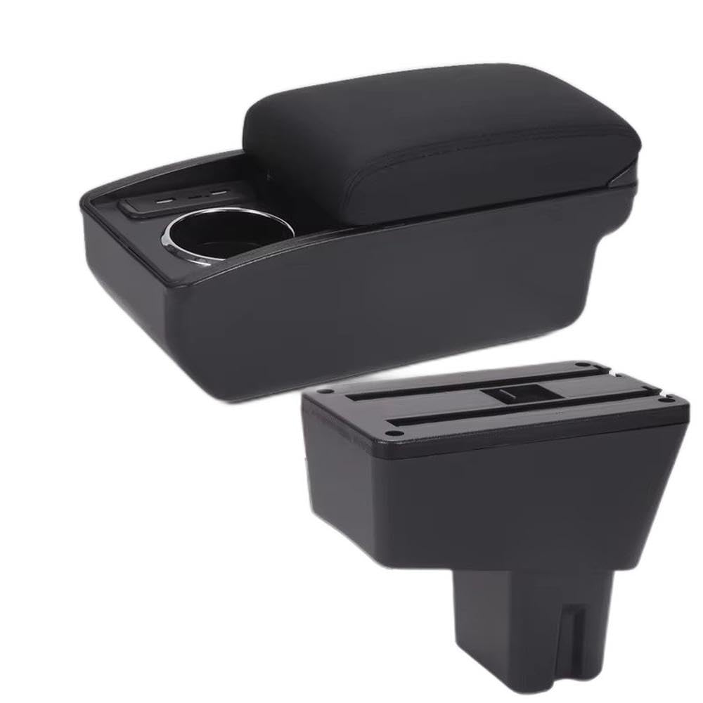 Fsozdbbpl B2 Black Line 6Usb For Citroen C3 C4 2025 Car Armrest Box Center Console Storage Box Interior Parts