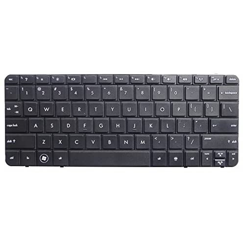 Clavier pour HP Compaq Mini CQ10-600 avec frappe silencieuse noire US