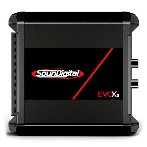 SounDigital EVOX2 400.4-4 Ohm 4-Channel 400W RMS Bridged Power Car Amplifier