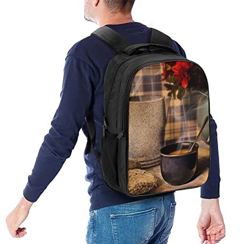 Sac à dos d'école pour enfants cool 3D rigide café