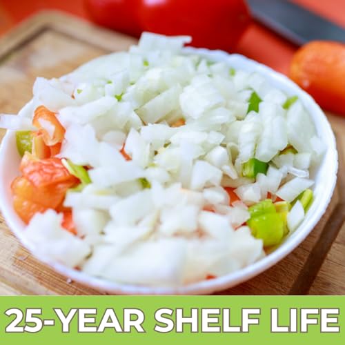 Nutristore Freeze Dried Onions | Premium Quality Vegetables For Long Term Storage Or Recipes | Emergency Survival Canned Food Supply thumb #3