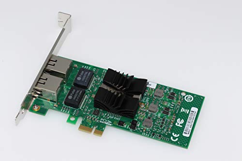 Intel 82576 Chip 1.25G Dual RJ45 Portas de cobre PCI-E Express 2.0 X1 Gigabit Ethernet Adaptador de
