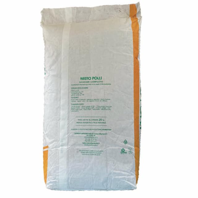 Aliments mélangés pour Poulets, Grains pour Poules, Poulets, dindes, oies et volailles de Basse-Cour. 25 Kg