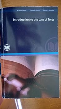 Paperback Introduction to the Law of Torts Book