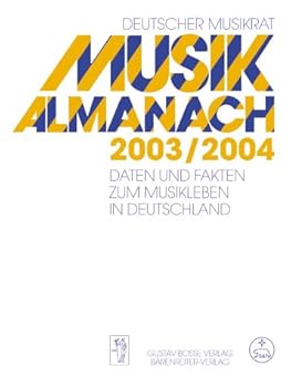 Paperback Musikalmanach 2003/2004 [German] Book